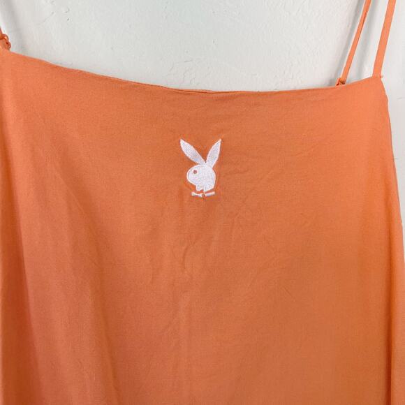 Playboy by PacSun Peach Shift Dress Medium - Picture 3 of 7